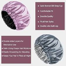 silk hair bonnet