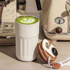 smart temperature display coffee tumbler / mug